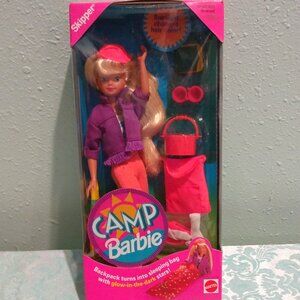 Vintage 1993 Mattel Camp Barbie Doll Skipper